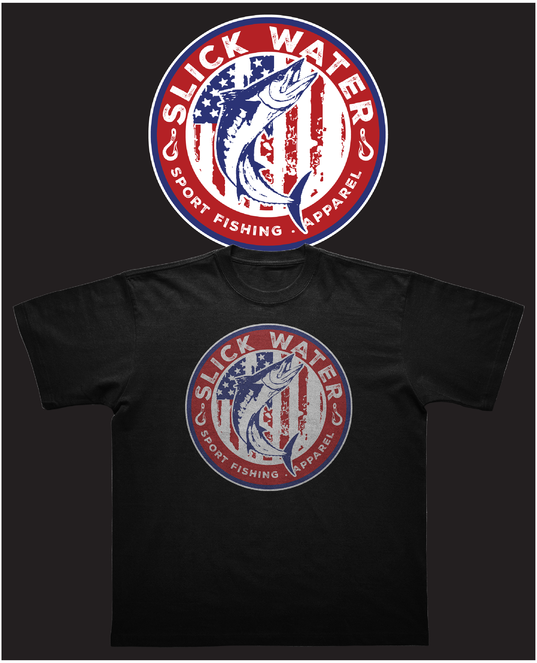 Bekleidung-Design von Rifqi 7 für Slickwater apparel Co. | Design #35142063