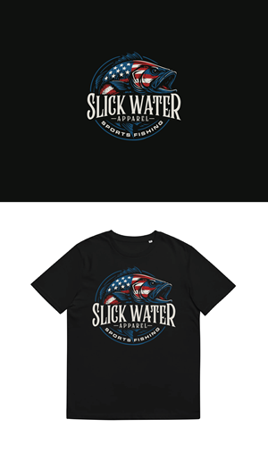 Apparel Design by Filo F for Slickwater apparel Co. | Design: #35182701