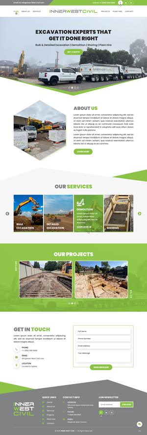 Web Design by pb for this project | Design: #35138945