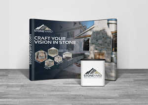 Trade Show Booth Design by Sun Creative for Stoneyard, Inc | Design: #35134416