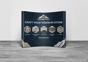 Trade Show Booth Design by Sun Creative for Stoneyard, Inc | Design: #35149495