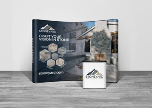Trade Show Booth Design by Sun Creative for Stoneyard, Inc | Design: #35169591