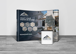 Trade Show Booth Design by Sun Creative for Stoneyard, Inc | Design: #35172783