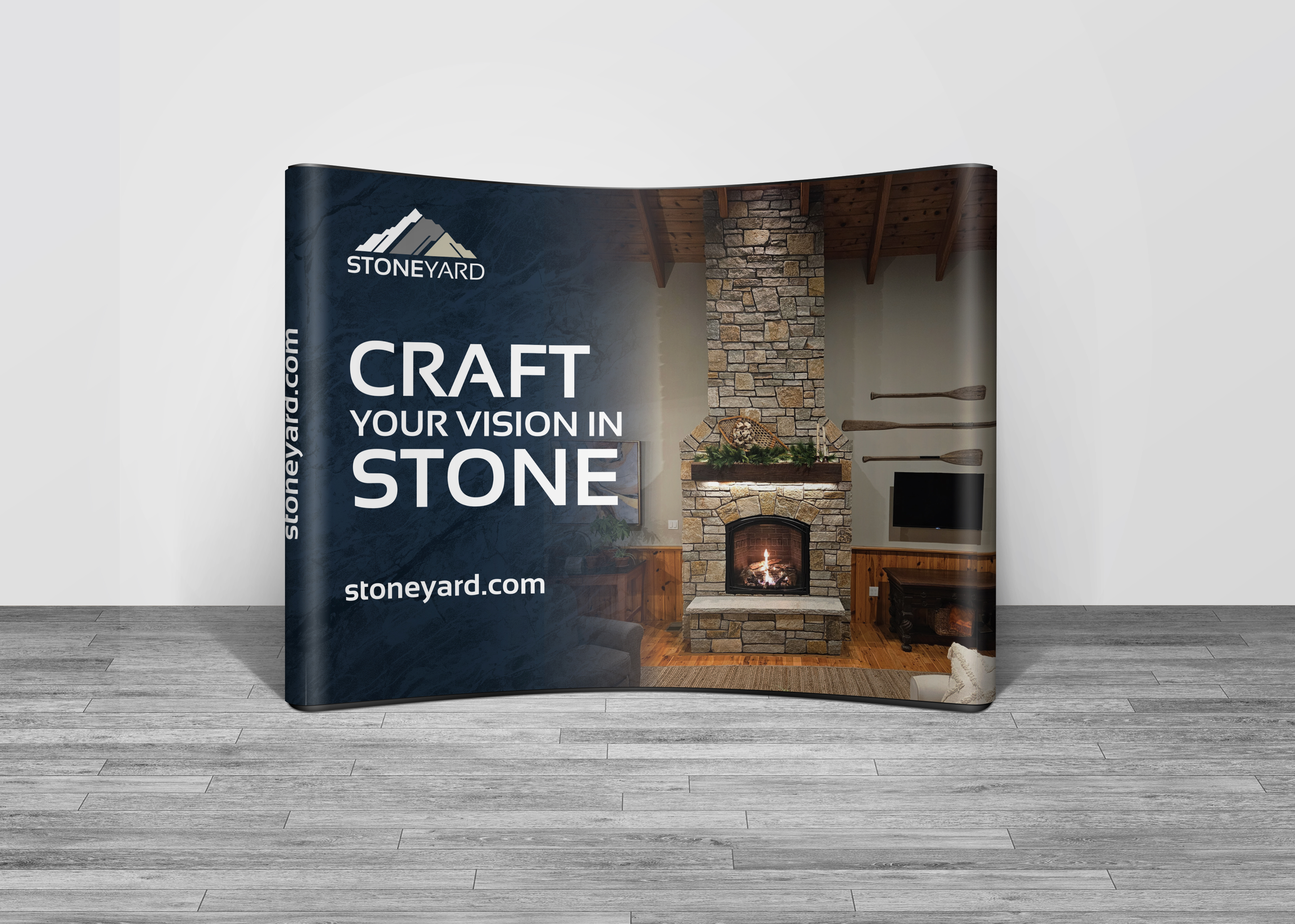 Trade Show Booth Design by Sun Creative for Stoneyard, Inc | Design #35188795