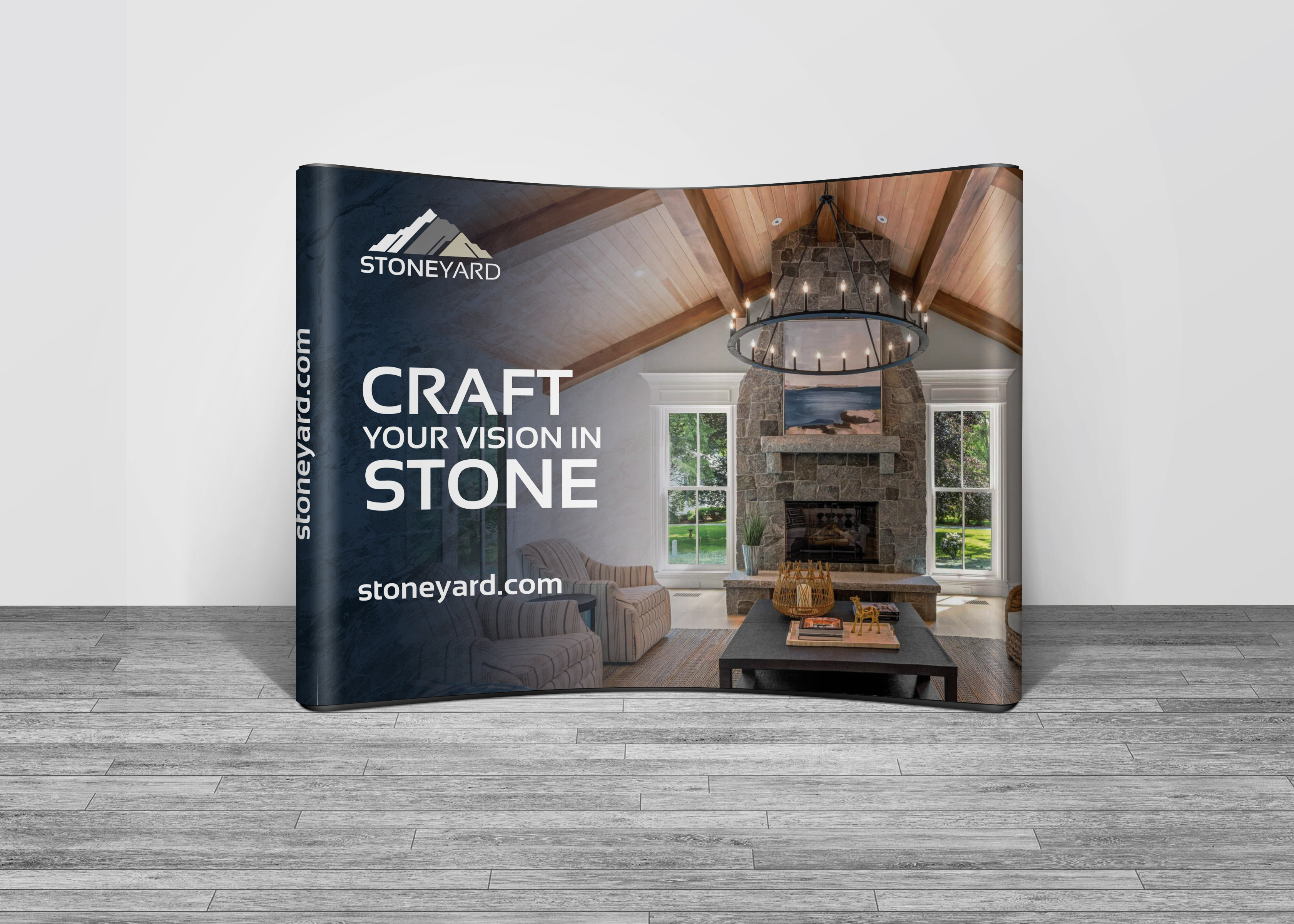 Trade Show Booth Design by Sun Creative for Stoneyard, Inc | Design: #35206180