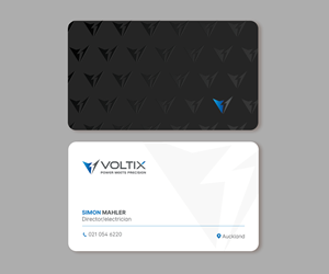 Business Card Design by Andrés Sebastián for Voltix Ltd | Design #35137383