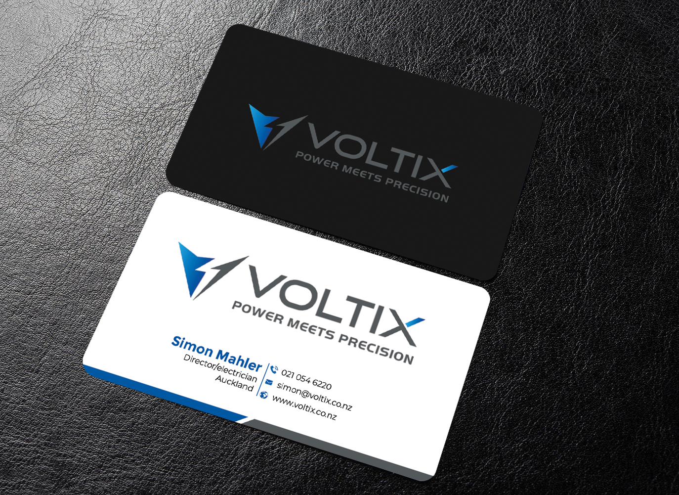 Business Card Design by Graphixpointt for Voltix Ltd | Design #35148887