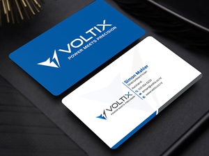 Business Card Design by Graphixpointt for Voltix Ltd | Design: #35148942