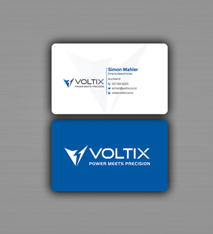 Business Card Design by Graphixpointt for Voltix Ltd | Design: #35148943