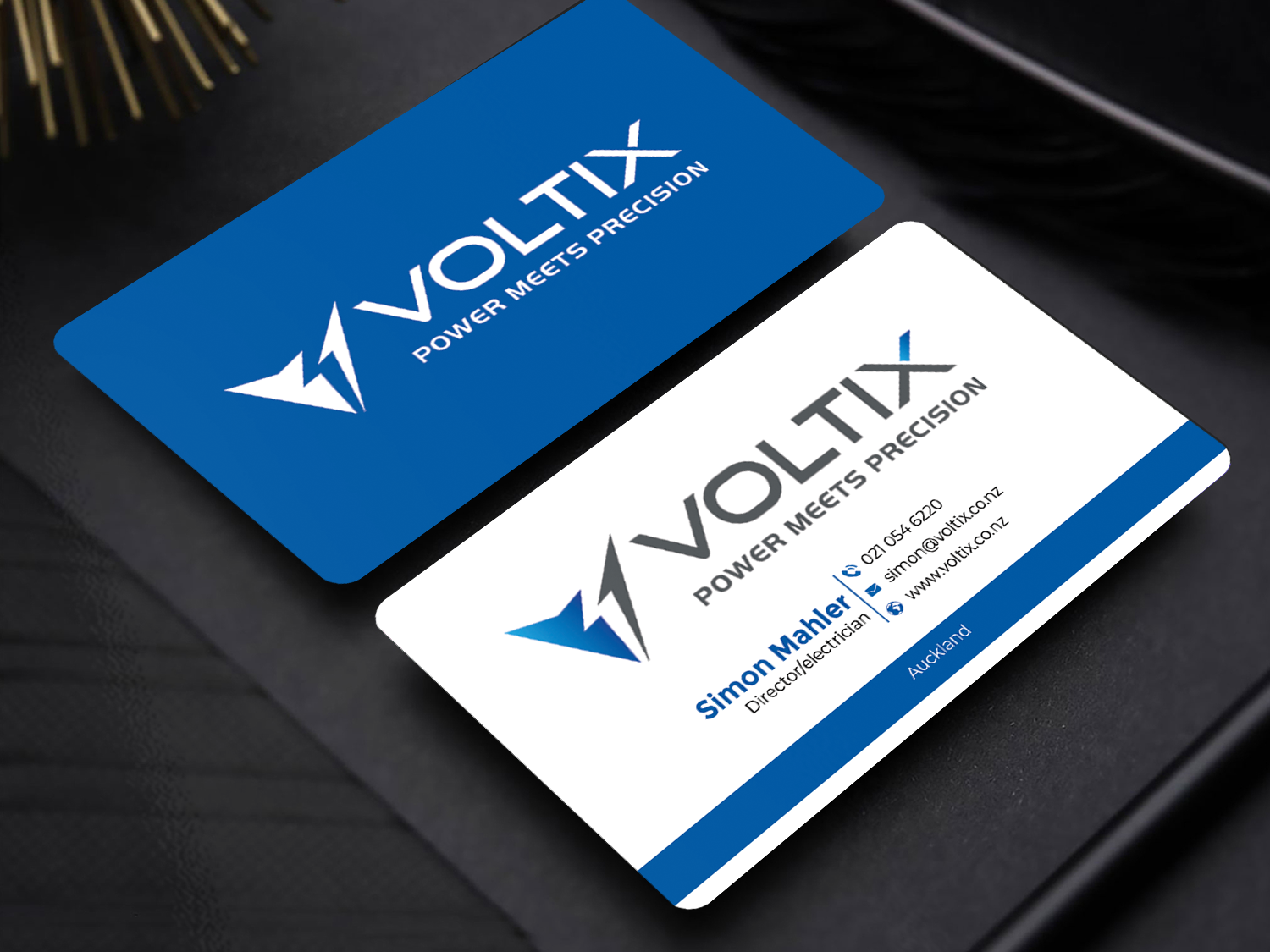 Diseño de Tarjeta de Presentación por Graphixpointt para Voltix Ltd | Diseño #35148944