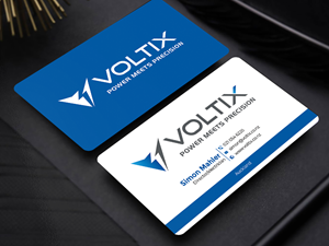 Business Card Design by Graphixpointt for Voltix Ltd | Design: #35148944