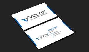 Business Card Design by Graphixpointt for Voltix Ltd | Design: #35149010