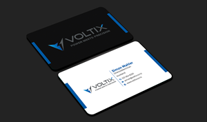 Business Card Design by Graphixpointt for Voltix Ltd | Design: #35149012