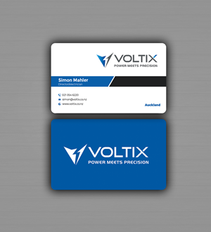 Business Card Design by Graphixpointt for Voltix Ltd | Design: #35149294