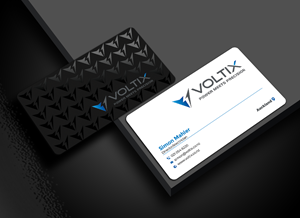 Business Card Design by Graphixpointt for Voltix Ltd | Design: #35149368