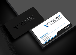 Business Card Design by Graphixpointt for Voltix Ltd | Design: #35149396