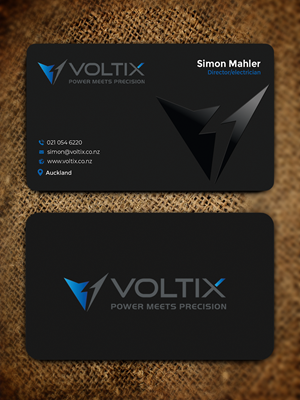 Visitenkarten-Design von Graphixpointt für Voltix Ltd | Design: #35149566