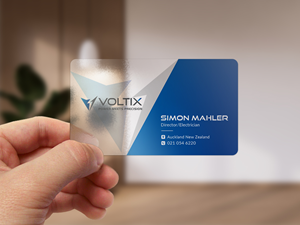 Design de Carte de Visite par Sun Moon Graphic Designer pour Voltix Ltd | Design : #35134756