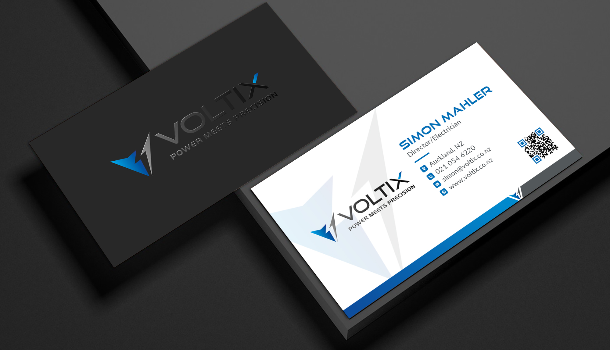 Visitenkarten-Design von Sun Moon Graphic Designer für Voltix Ltd | Design #35151612