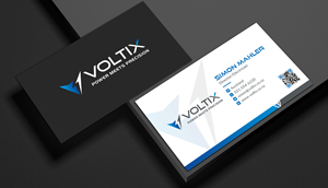 Business Card Design by Sun Moon Graphic Designer for Voltix Ltd | Design #35151965