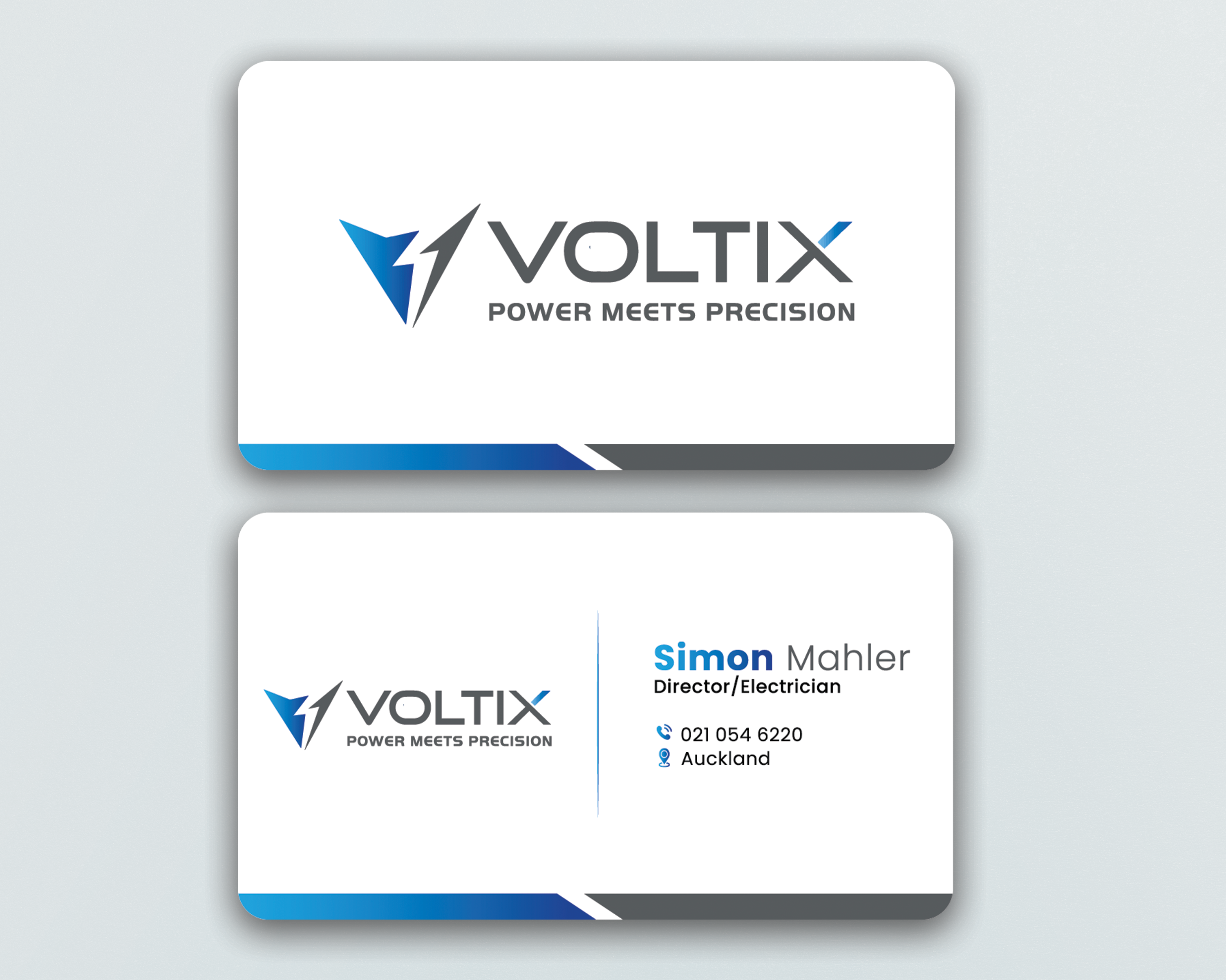 Business Card Design by DesignerShahadat for Voltix Ltd | Design #35136752