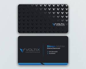 Design de Carte de Visite par DesignerShahadat pour Voltix Ltd | Design : #35136754