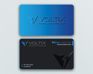 Design de Carte de Visite par DesignerShahadat pour Voltix Ltd | Design : #35136755