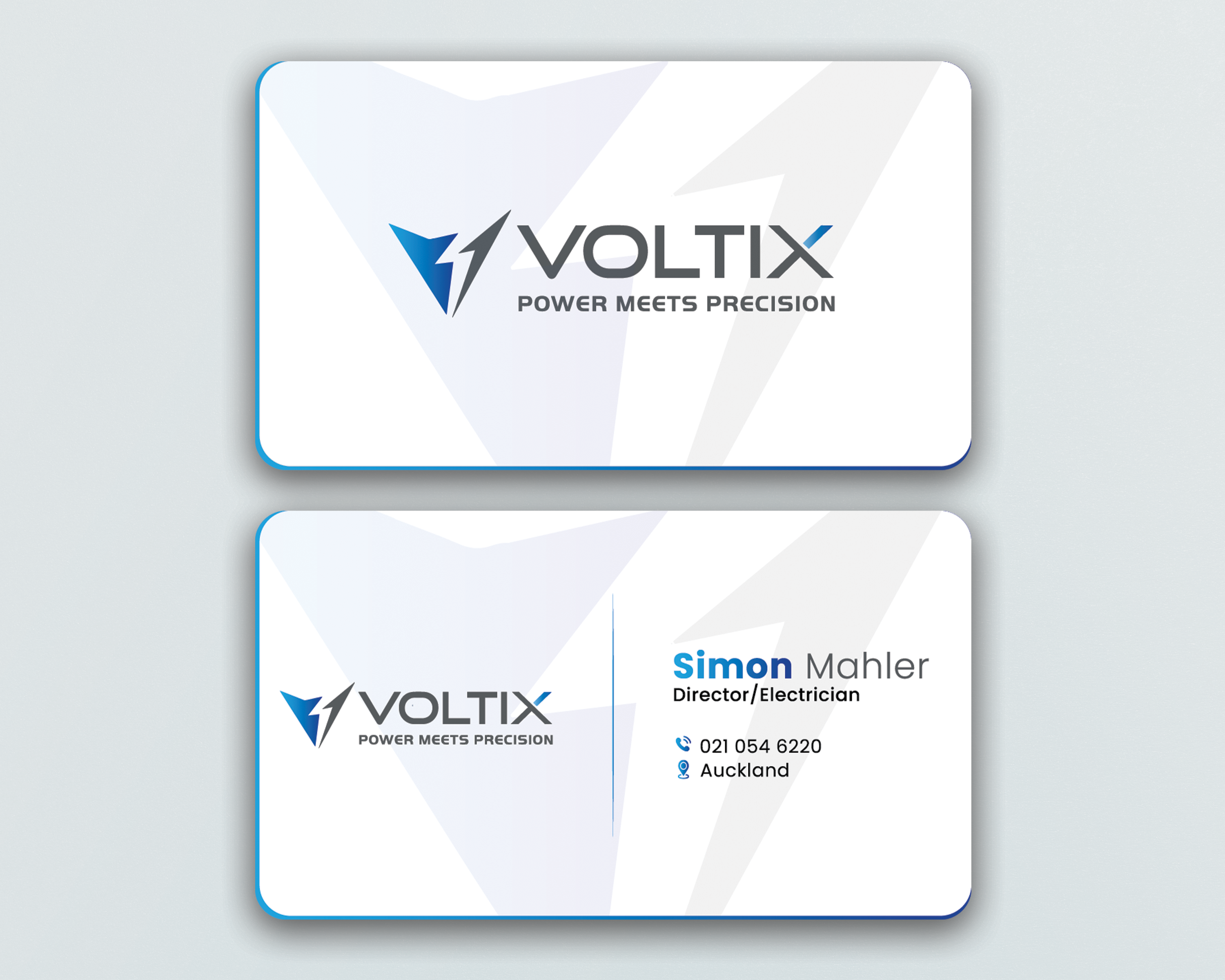 Business Card Design by DesignerShahadat for Voltix Ltd | Design #35136756