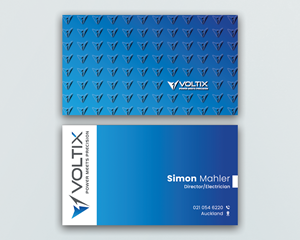 Design de Carte de Visite par DesignerShahadat pour Voltix Ltd | Design : #35136760