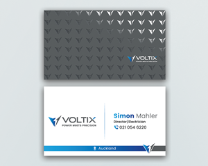 Business Card Design by DesignerShahadat for Voltix Ltd | Design: #35137250
