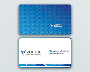 Business Card Design by DesignerShahadat for Voltix Ltd | Design: #35137262
