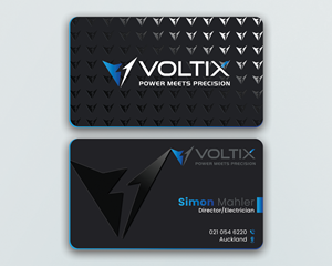 Visitenkarten-Design von DesignerShahadat für Voltix Ltd | Design: #35137264