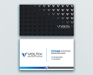 Business Card Design by DesignerShahadat for Voltix Ltd | Design: #35138005