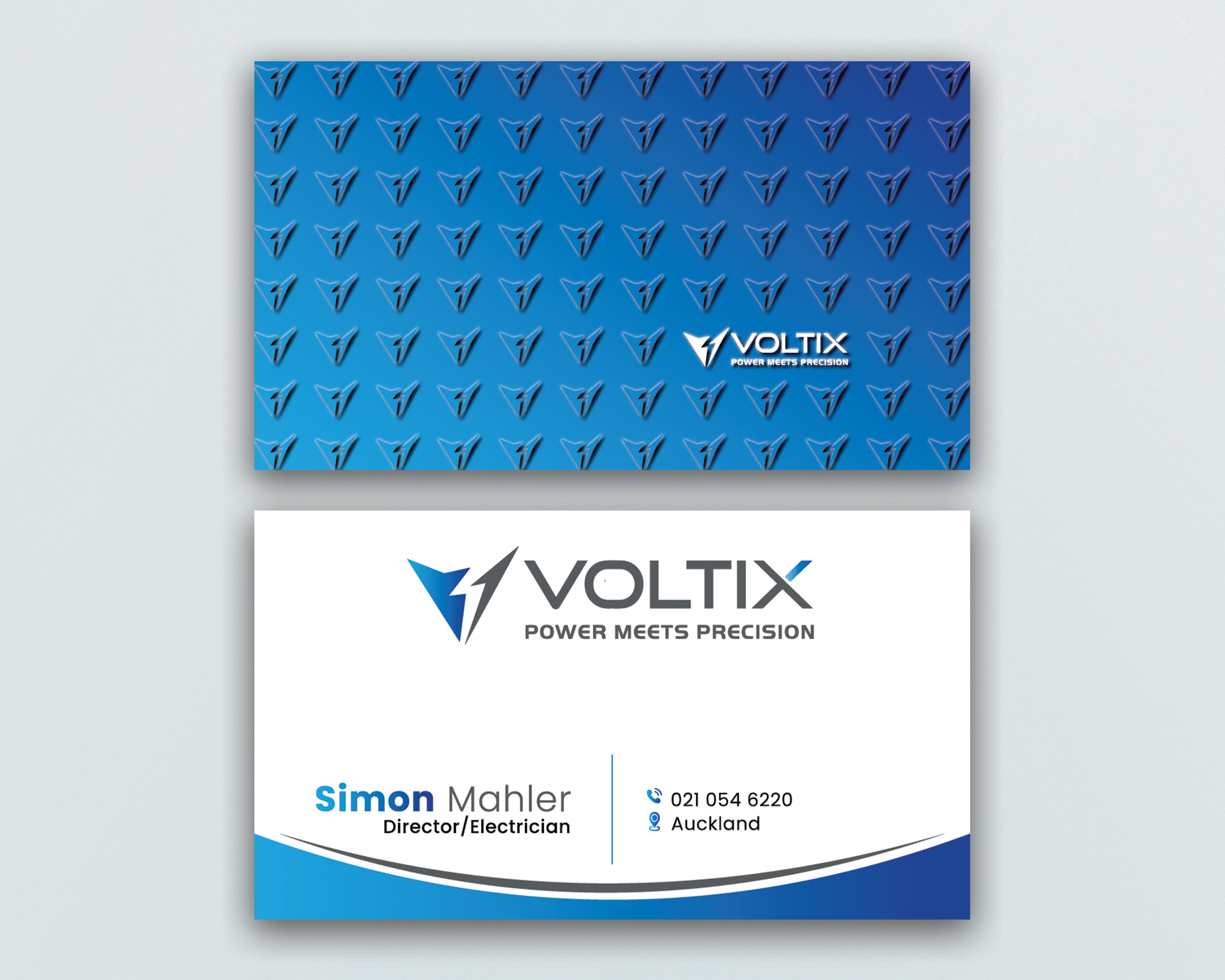 Diseño de Tarjeta de Presentación por DesignerShahadat para Voltix Ltd | Diseño #35138014