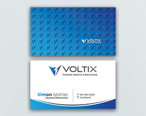 Business Card Design by DesignerShahadat for Voltix Ltd | Design: #35138014