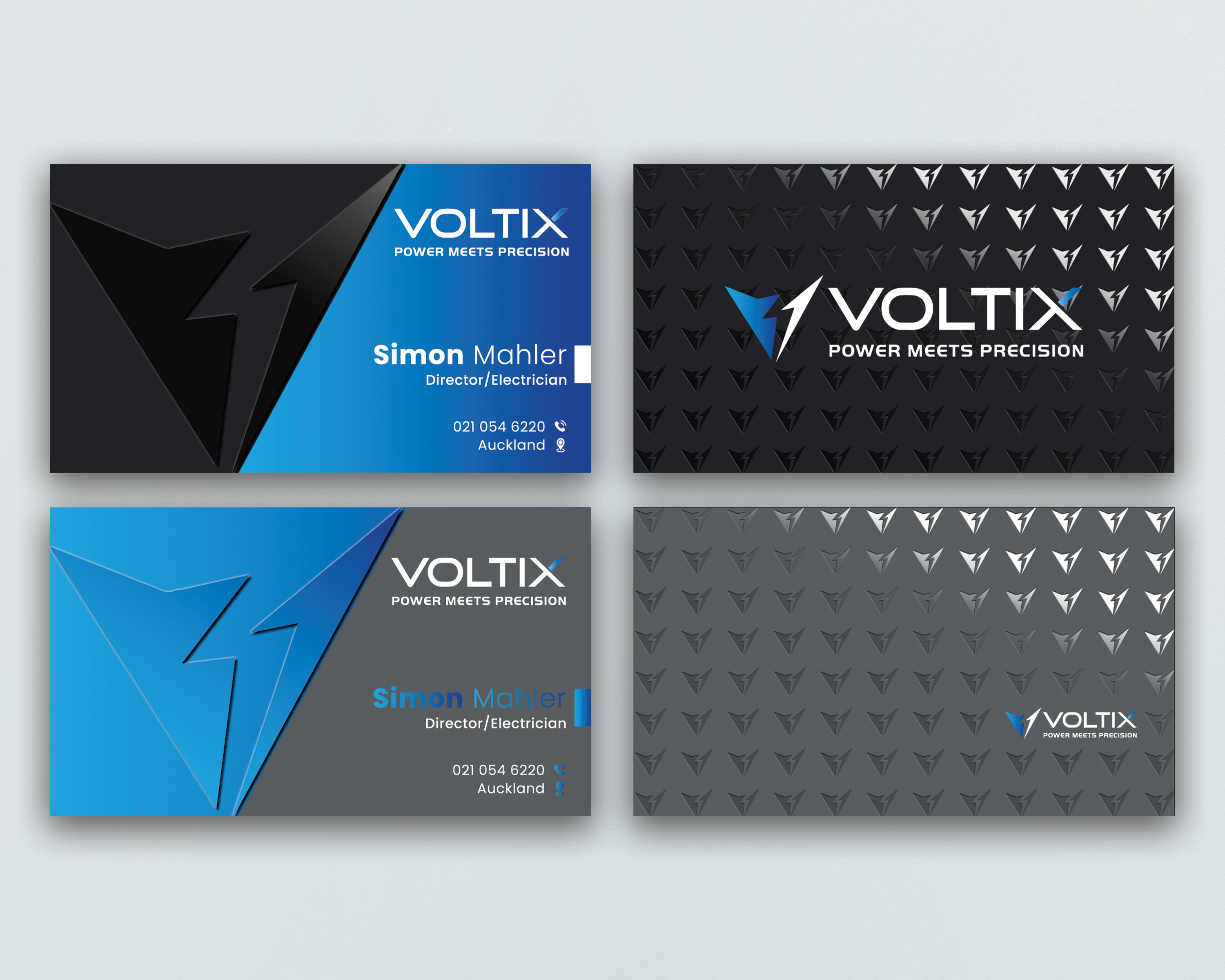 Business Card Design by DesignerShahadat for Voltix Ltd | Design #35148933