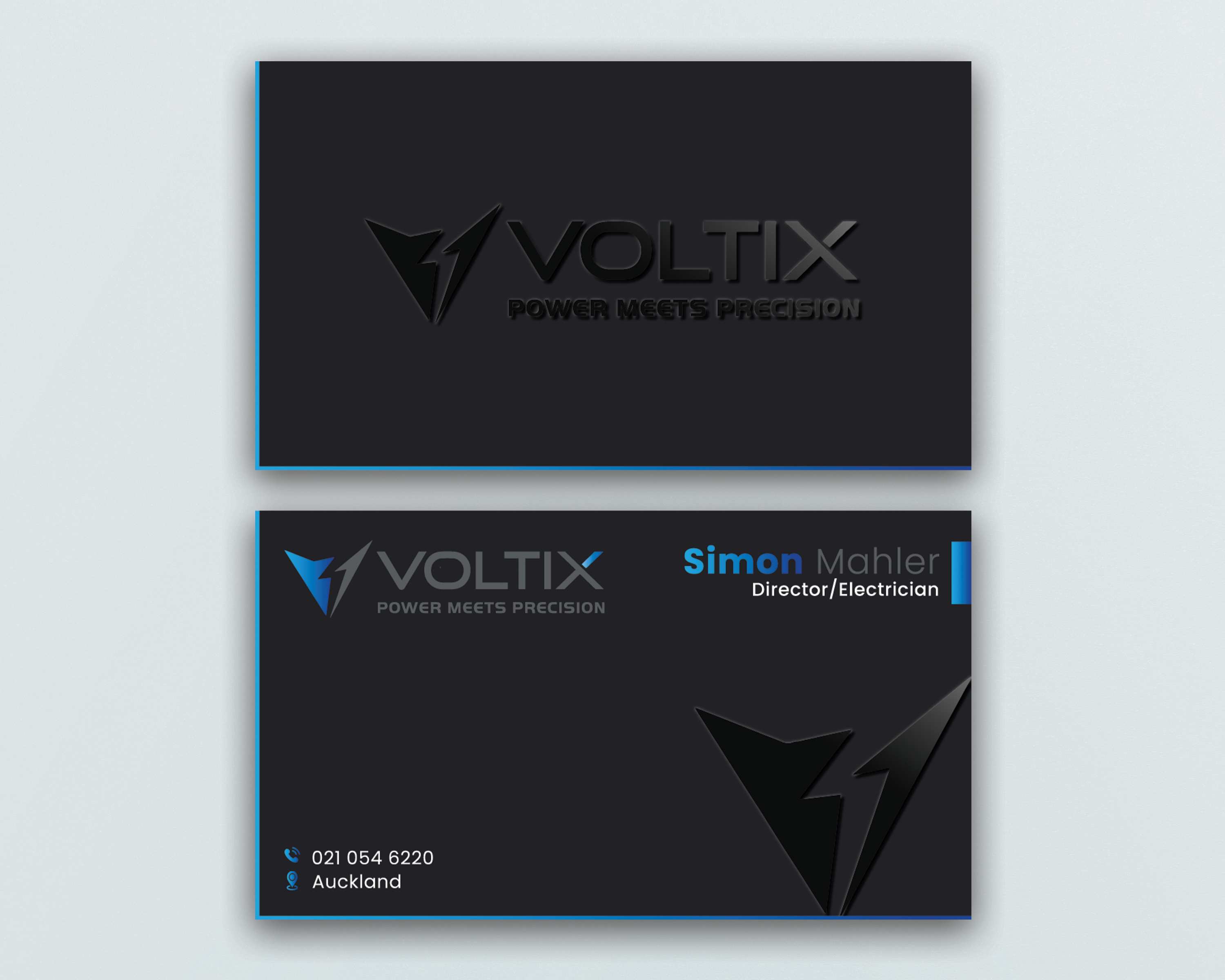 Business Card Design by DesignerShahadat for Voltix Ltd | Design #35148936