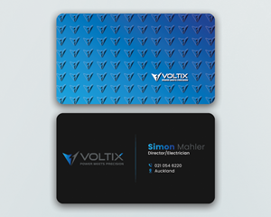 Business Card Design by DesignerShahadat for Voltix Ltd | Design: #35148937
