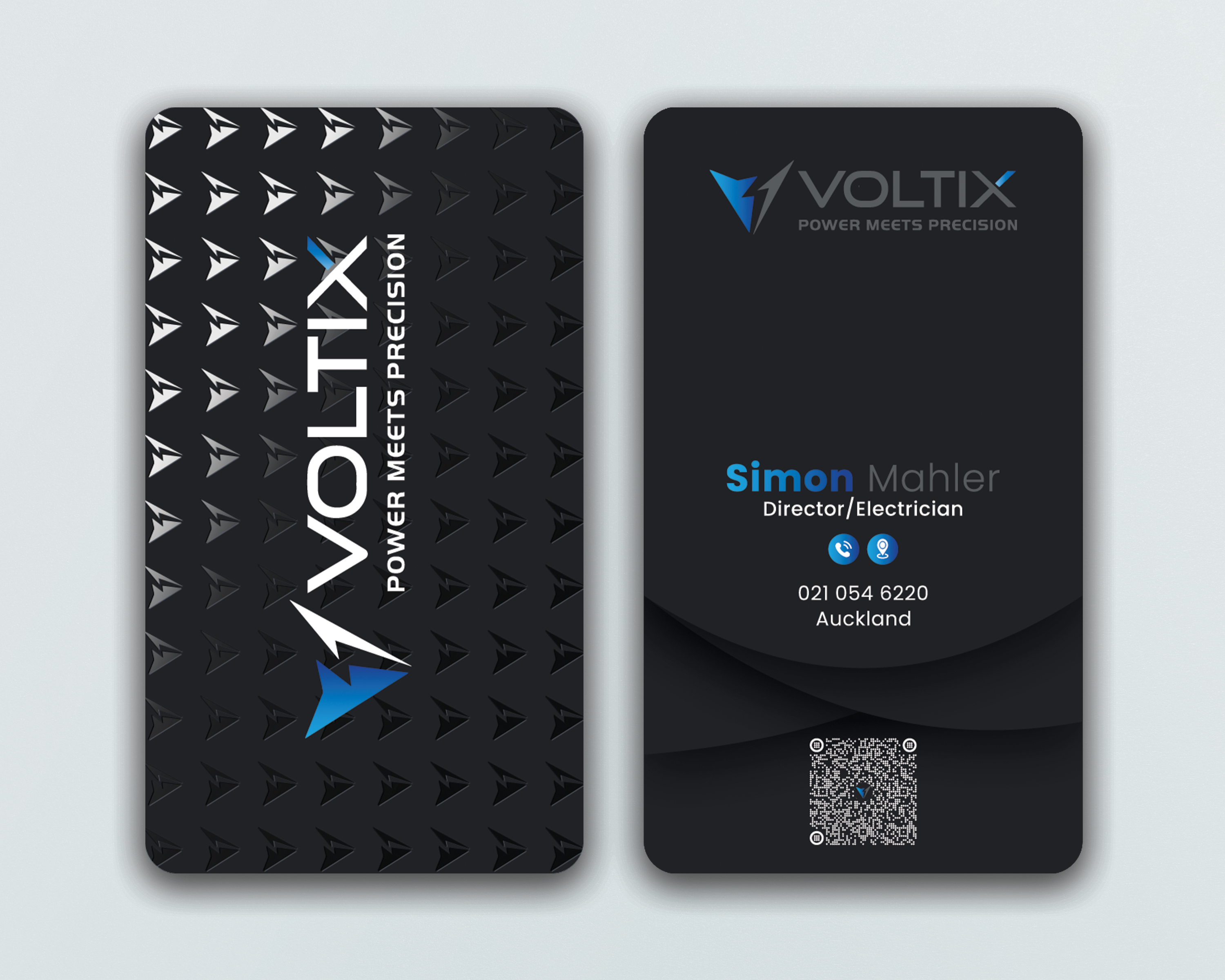Business Card Design by DesignerShahadat for Voltix Ltd | Design #35148938
