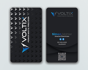 Business Card Design by DesignerShahadat for Voltix Ltd | Design: #35148938