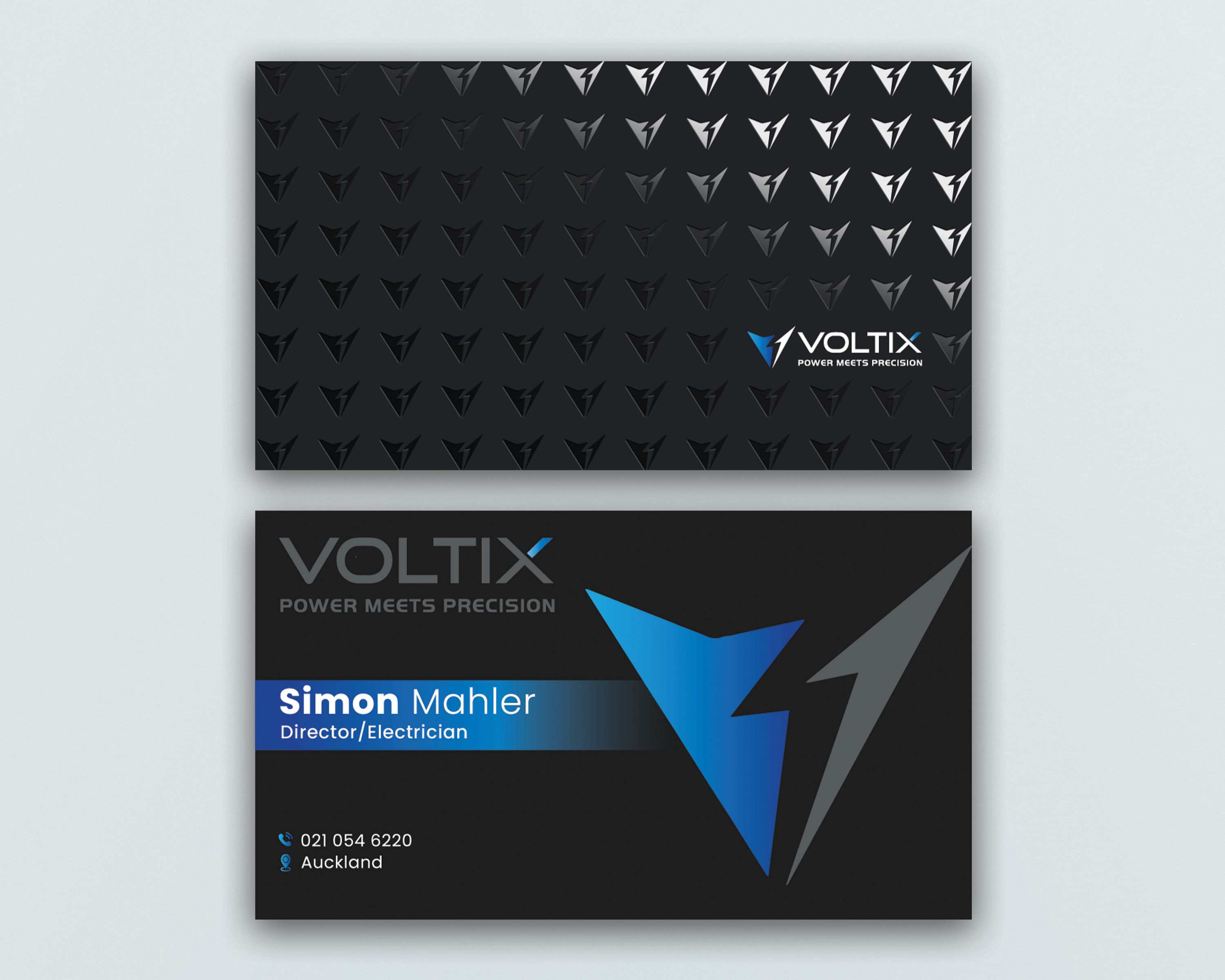 Business Card Design by DesignerShahadat for Voltix Ltd | Design #35148945