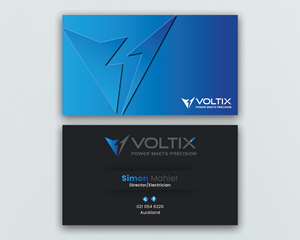 Business Card Design by DesignerShahadat for Voltix Ltd | Design: #35148947