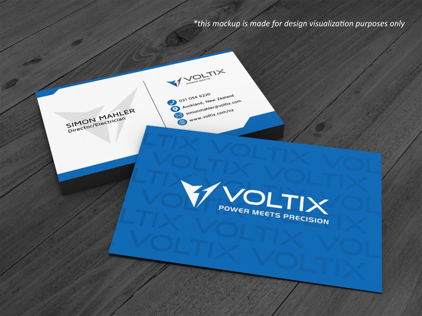 Diseño de Tarjeta de Presentación por Abici para Voltix Ltd | Diseño #35138323