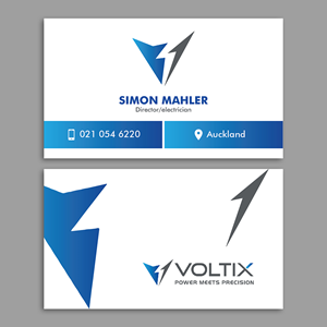Business Card Design by YourLogoMaster for Voltix Ltd | Design: #35145102