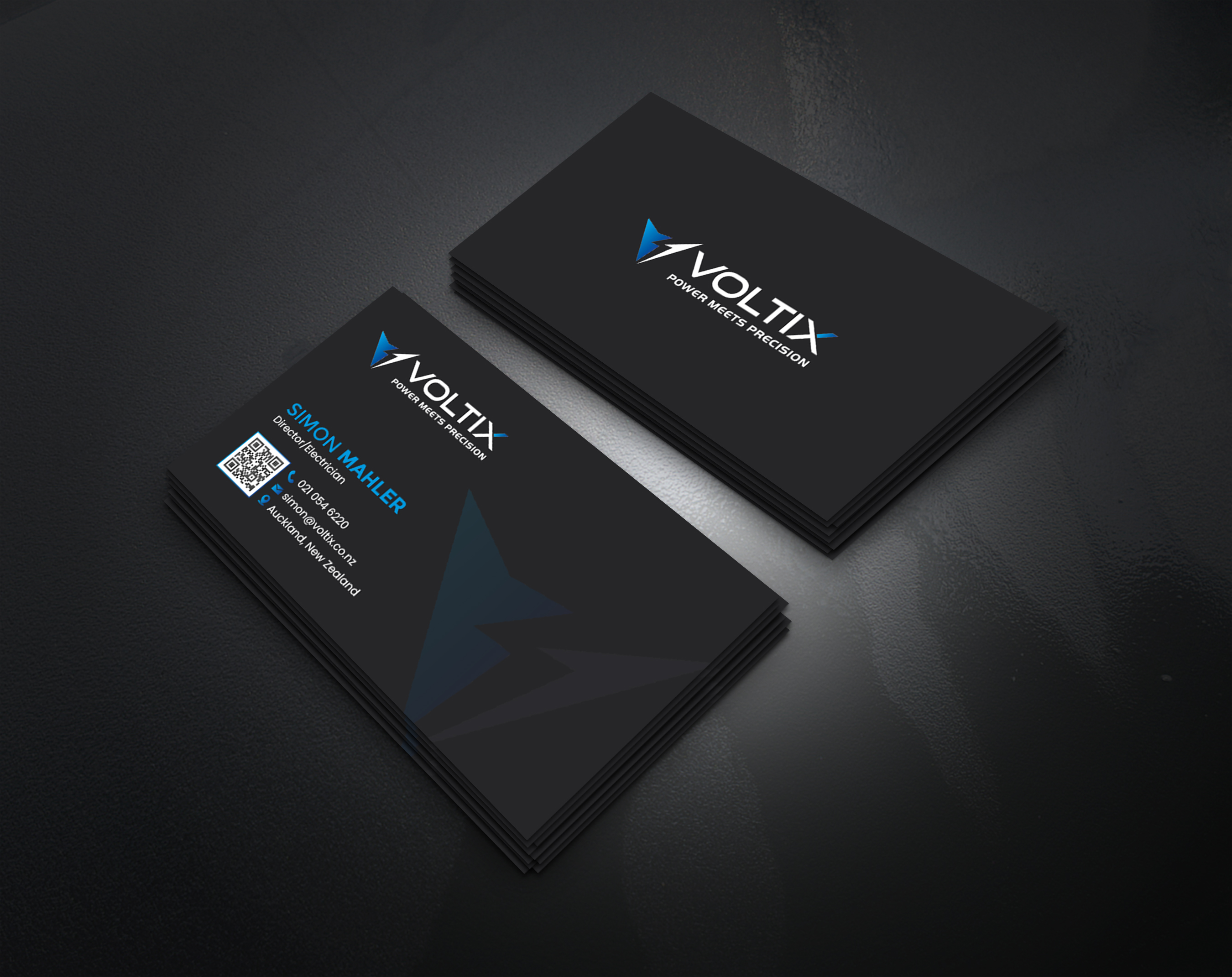 Business Card Design by artbitin for Voltix Ltd | Design #35141052