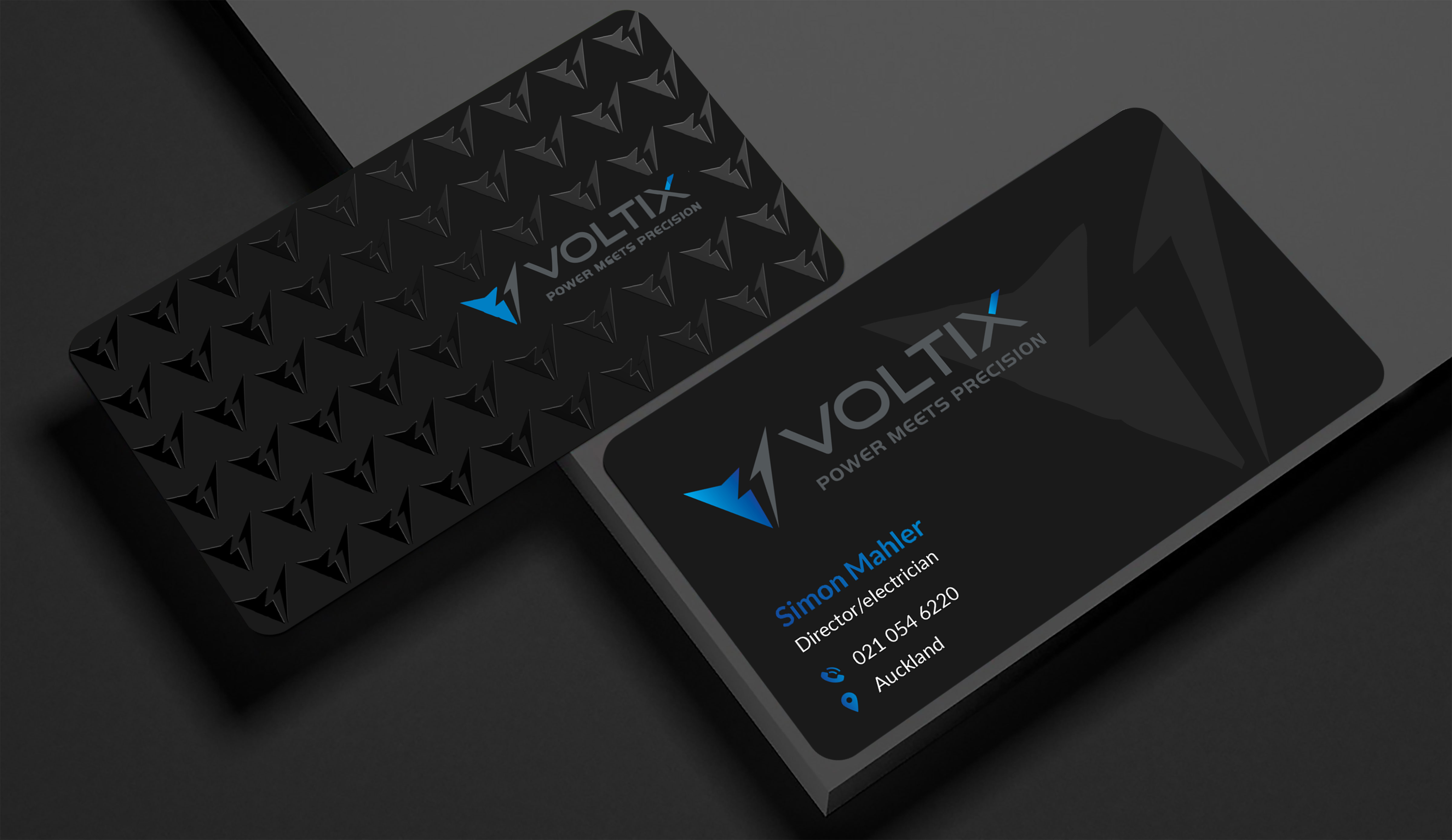 Business Card Design by freelancer75 for Voltix Ltd | Design #35137474