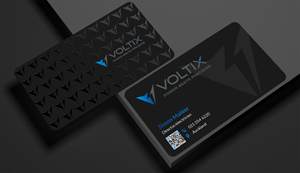 Business Card Design by freelancer75 for Voltix Ltd | Design: #35137507