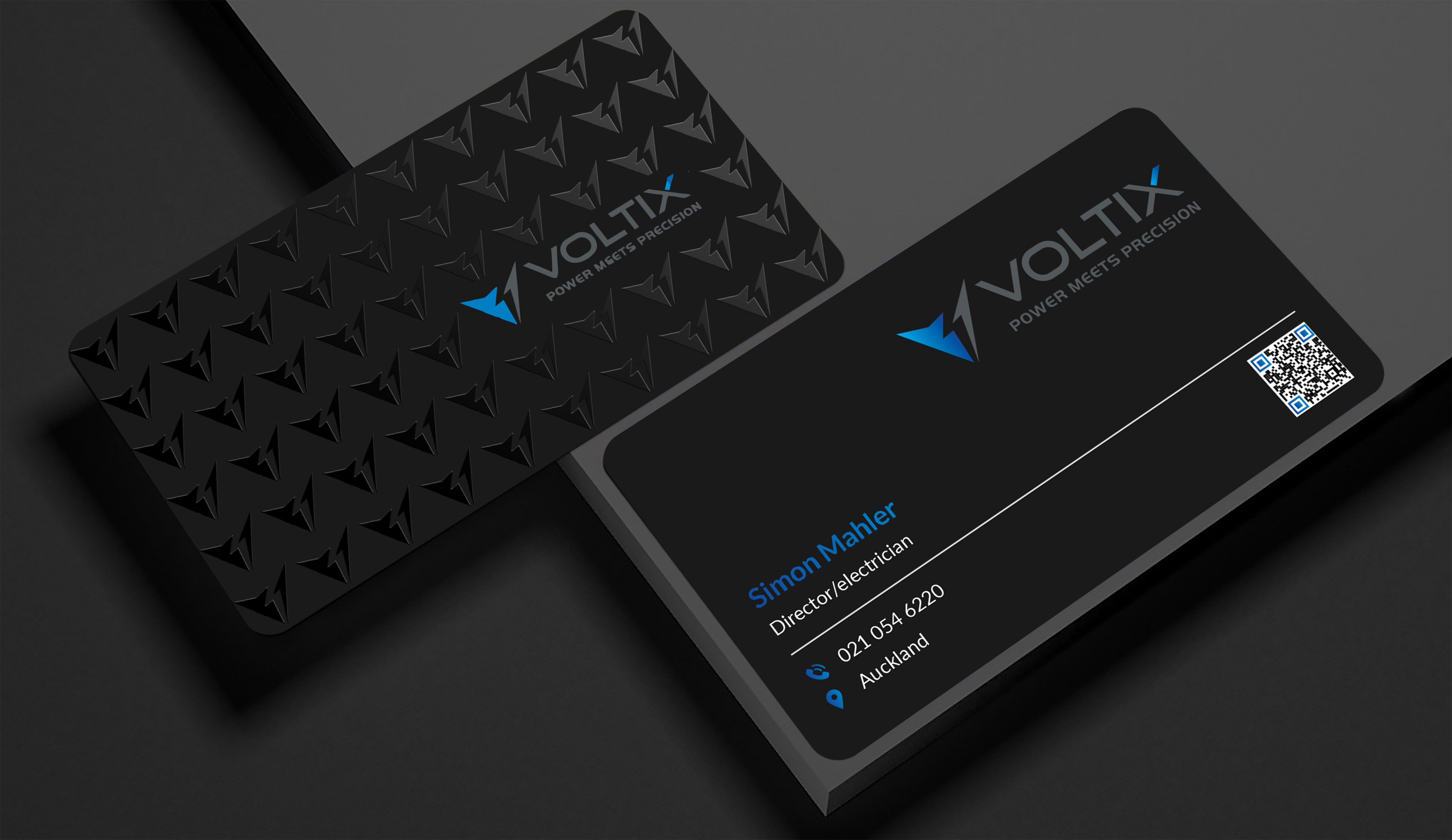 Business Card Design by freelancer75 for Voltix Ltd | Design #35137545
