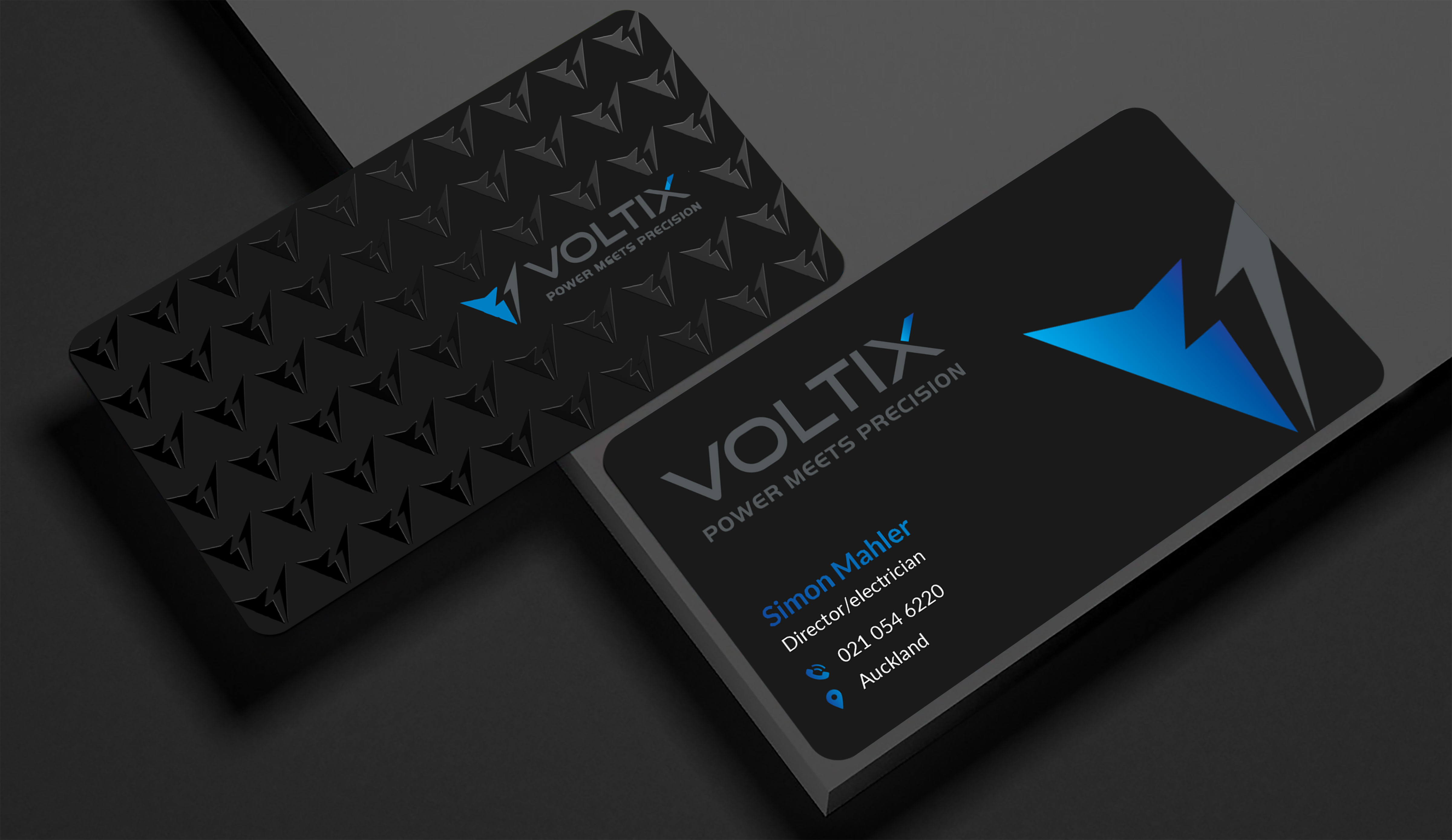Business Card Design by designer1975 for Voltix Ltd | Design #35137579