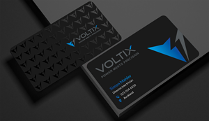 Business Card Design by freelancer75 for Voltix Ltd | Design: #35137579